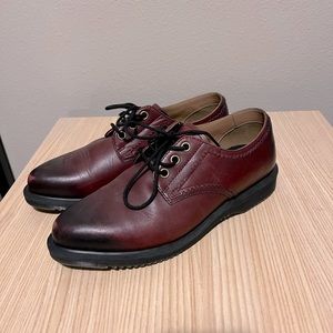 Maroon & Black Doc Martens